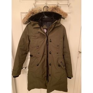 Canada Goose Kensington Parka Military Green Small